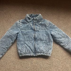 VIGOSS Puffer Jean Jacket
